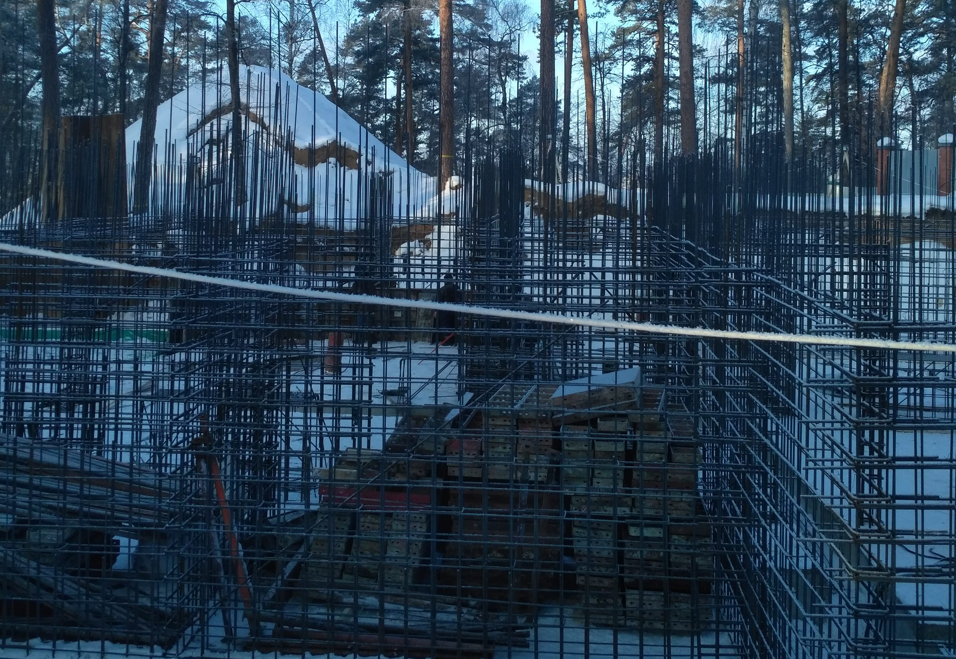 Строительство домов в зиму